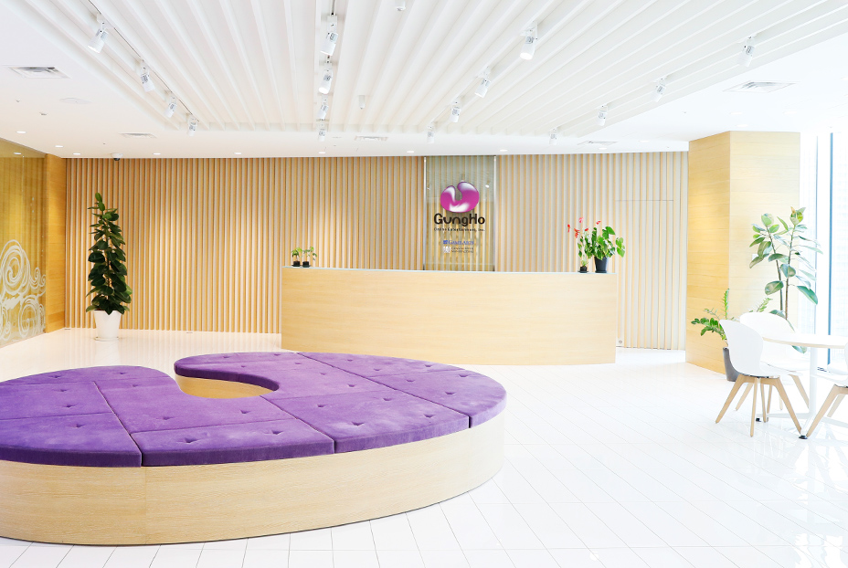 エントランスの風景